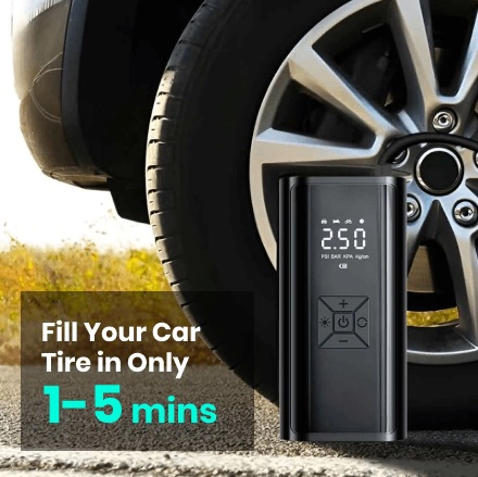 Auto Air Pump dimensions